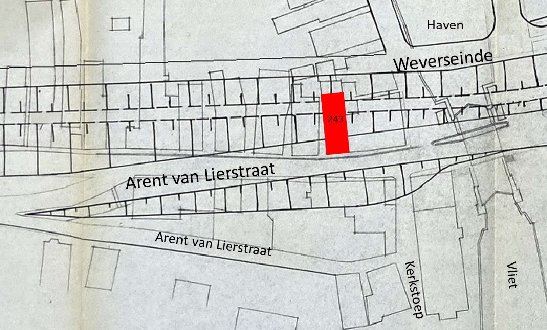 bijbehorend overzichtskaartje